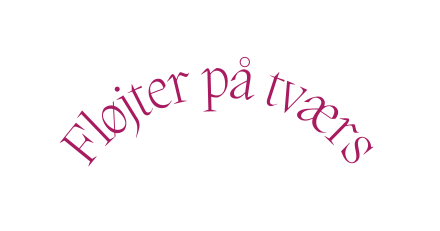 Fløjter på tværs