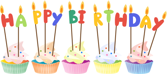 Birthday Cupcakes Illustration